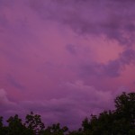 Storm clouds over Cranbrook June 19.