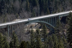 Elk River Bridge on Highway 93.