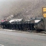 Unsafe start charge after semi crash on Mile Hill