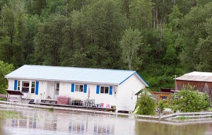 Flooding at Hosmer last year. Carrie Schafer/e-KNOW