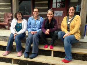 EE in the Early Years Team (left to right): Sandy, Kalesnikoff, Lisa Lehr, Jane Powell and Mandi McRobbie.