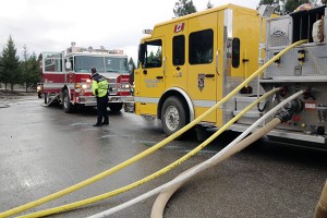 Crews from the Windermere, Invermere and Panorama Fire Departments responded to a residential house fire in Lakeview Meadows Saturday.