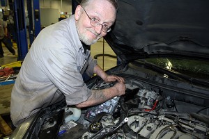 All images of vehicle repair are of Northstar GM car and truck repair professionals at work.