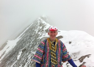 Michael Meinig on top of Mount Lady MacDonald. Photos submitted