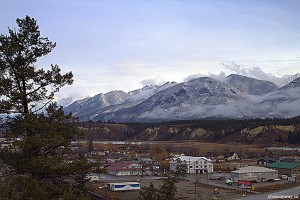 Fresh snow again covers the Rockies by Invermere. Photos by Chris Conway
