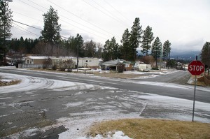 Stop signs will go up on 30th Avenue South at 9th Street S. Lead image: Looking south down 30th Avenue S. Note the dip that is the cause for safety concerns related to Rotary Way. Ian Cobb/e-KNOW