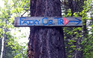 Fairy Crk Trail sign