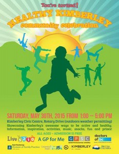 Healthy Kimberley Community Celebration poster