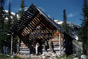 Slocan Chief cabin, 1960