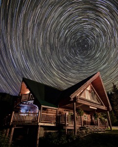 Brandywine Falls Starry Night