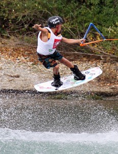 Ryder getting some big air on a Roast Beef grab during his gold medal run