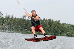 Paul Duczek during his 3rd place run at WSWA Provincials