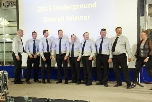 Underground Overall winners Ekati Mine