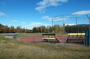 Sparwood ball field