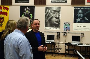 Education Minister Mike Bernier visiting Mount Baker Secondary School earlier this year. e-KNOW file photo