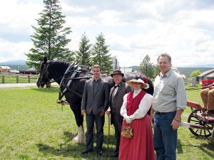 Norm Macdonald at Fort Steele Heritage Town, 2010