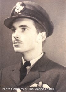 John Magee’s official Royal Canadian Air Force portrait. Photo Courtesy of The Magee Family.