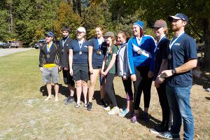 8+ with medals: (l to r) Parry, Quinn, Katie, Kristen, Sally, Emily, Nisa, Jared, James