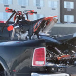 Snow bike stolen off trailer