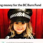 Fernie toddler seeks to aid BC Burn Fund for cousin