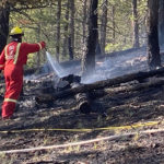 Crews contain wildland fire in Baynes Lake area
