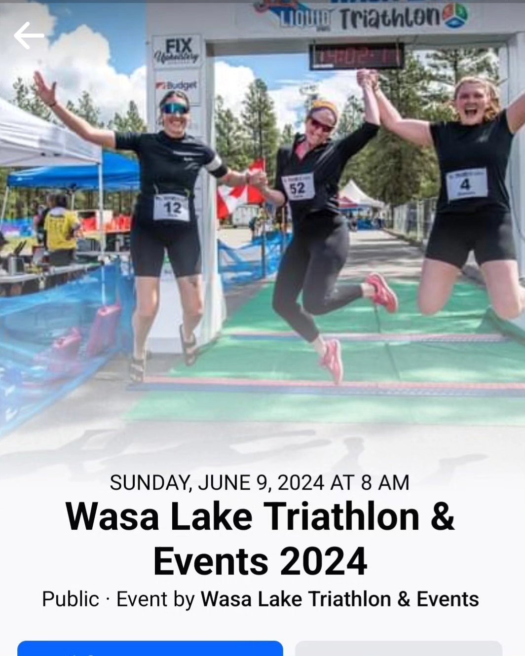 Wasa Lake Triathlon & Events 2024