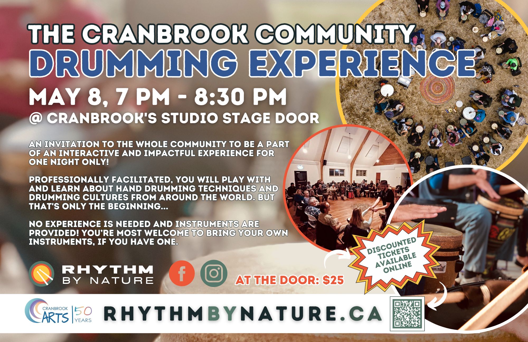 Cranbrook Community Drumming Experience