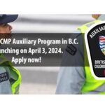 Applicants wanted for new BC RCMP Auxiliary Program