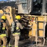 Equipment fire actioned by South Country firefighters