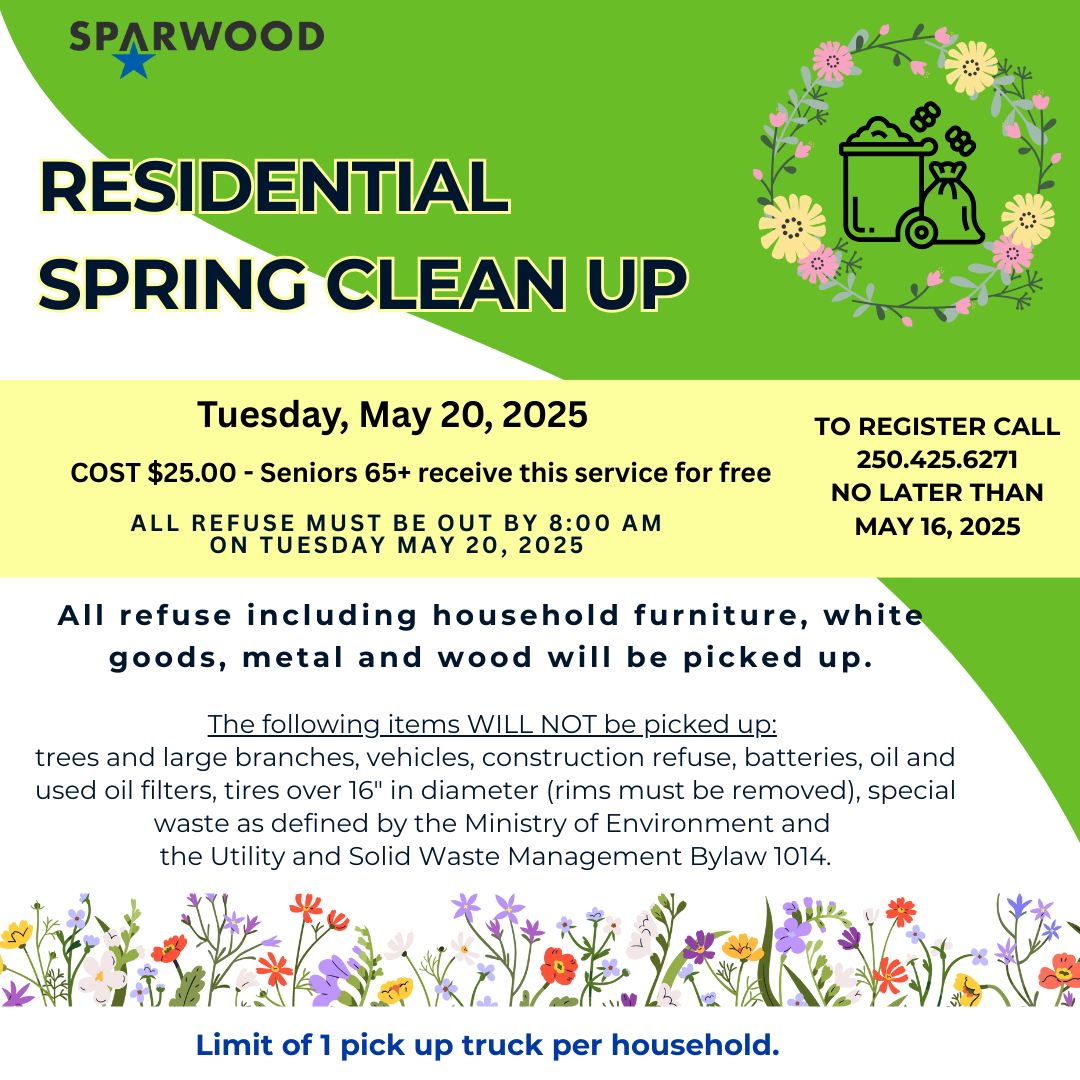 Sparwood Residential Spring Clean Up