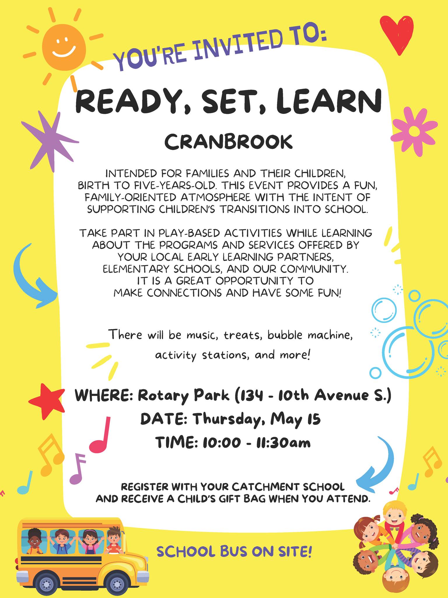 Ready, Set, Learn Cranbrook