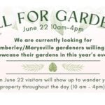 Call for gardens in Kimberley